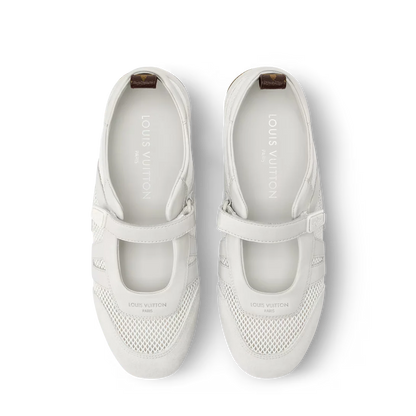 LV Sneakerina Mary Jane White