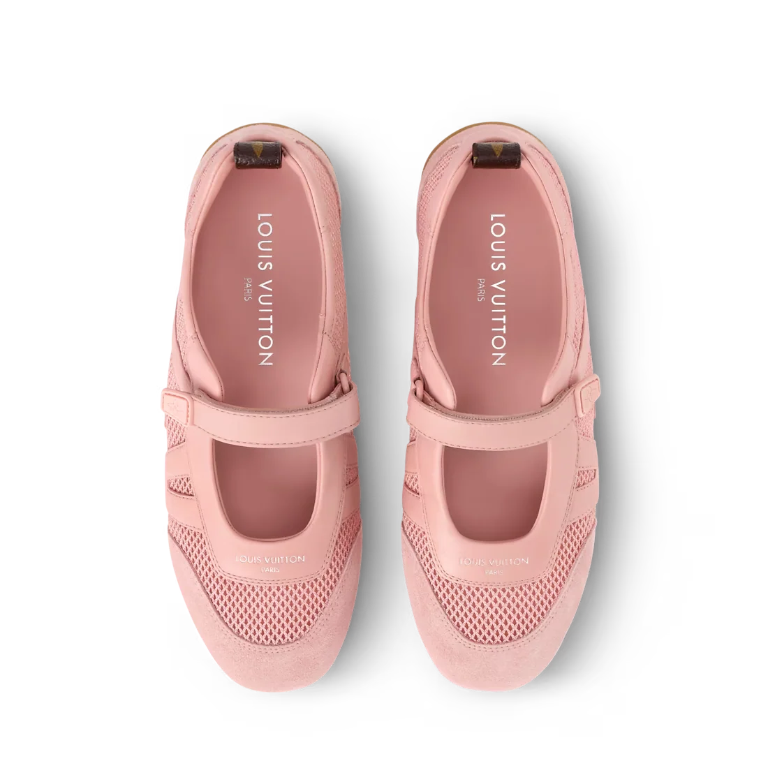 LV Sneakerina Mary Jane Coral Pink
