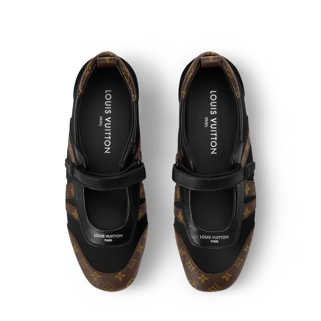 LV Sneakerina Mary Jane Black