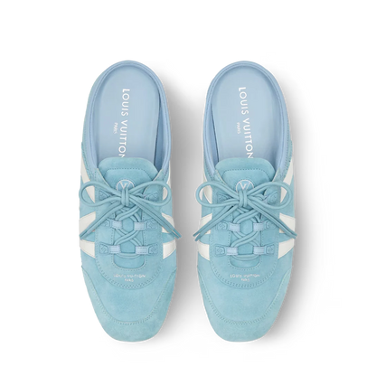LV Sneakerina Open Back Sky Blue