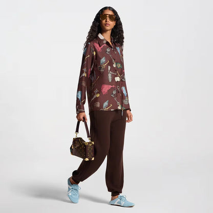 LV Sneakerina Open Back Sky Blue