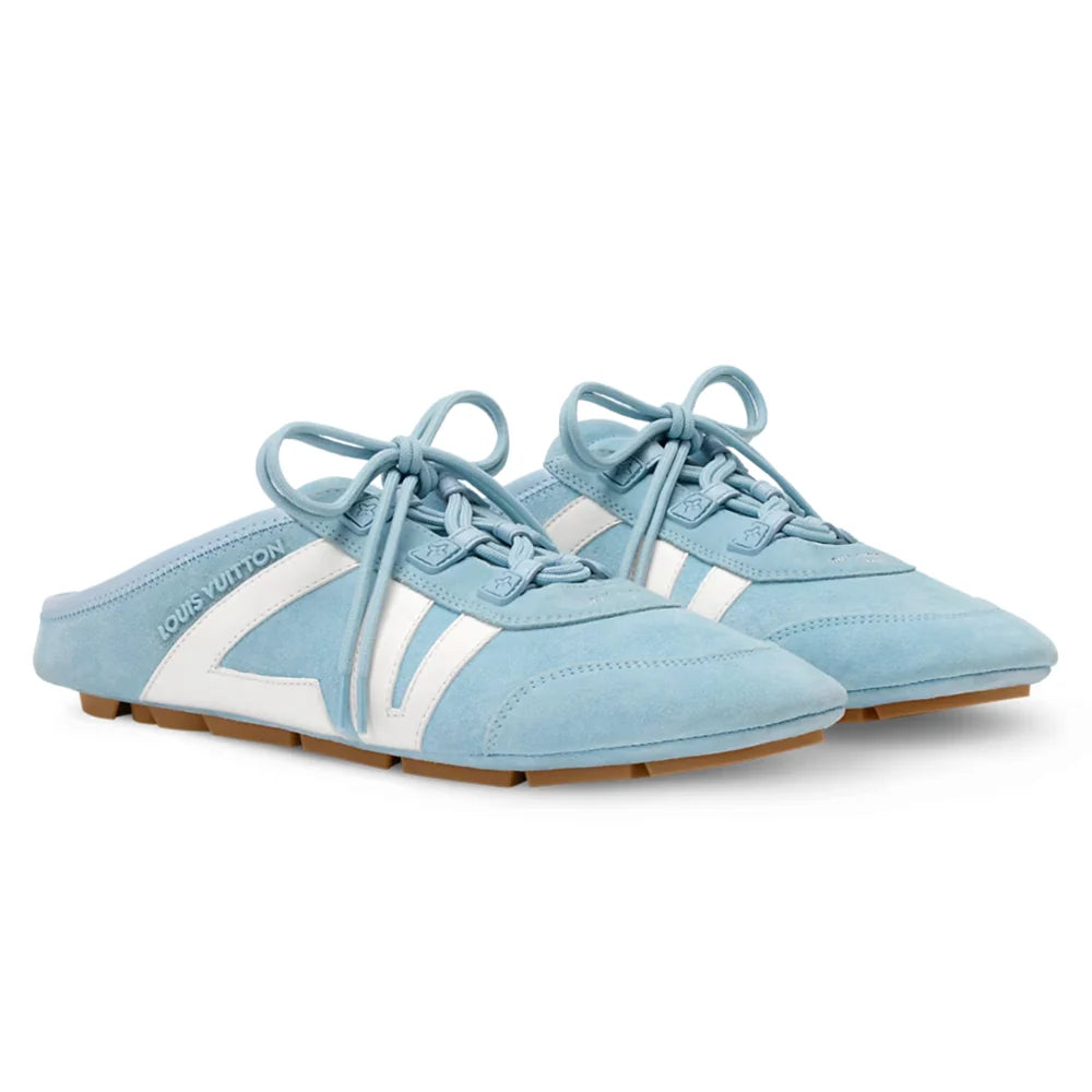 LV Sneakerina Open Back Sky Blue
