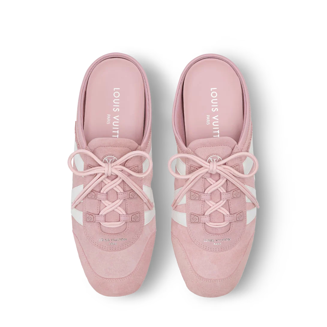 LV Sneakerina Open Back Rose Clair Pink
