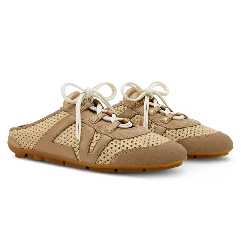 LV Sneakerina Open Back Natural Beige