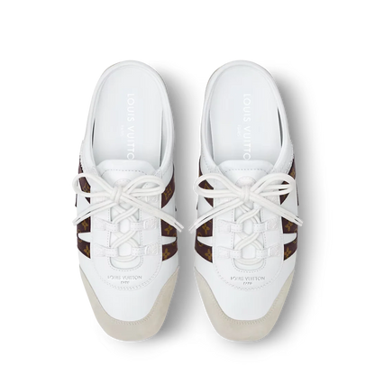 LV Sneakerina Open Back White