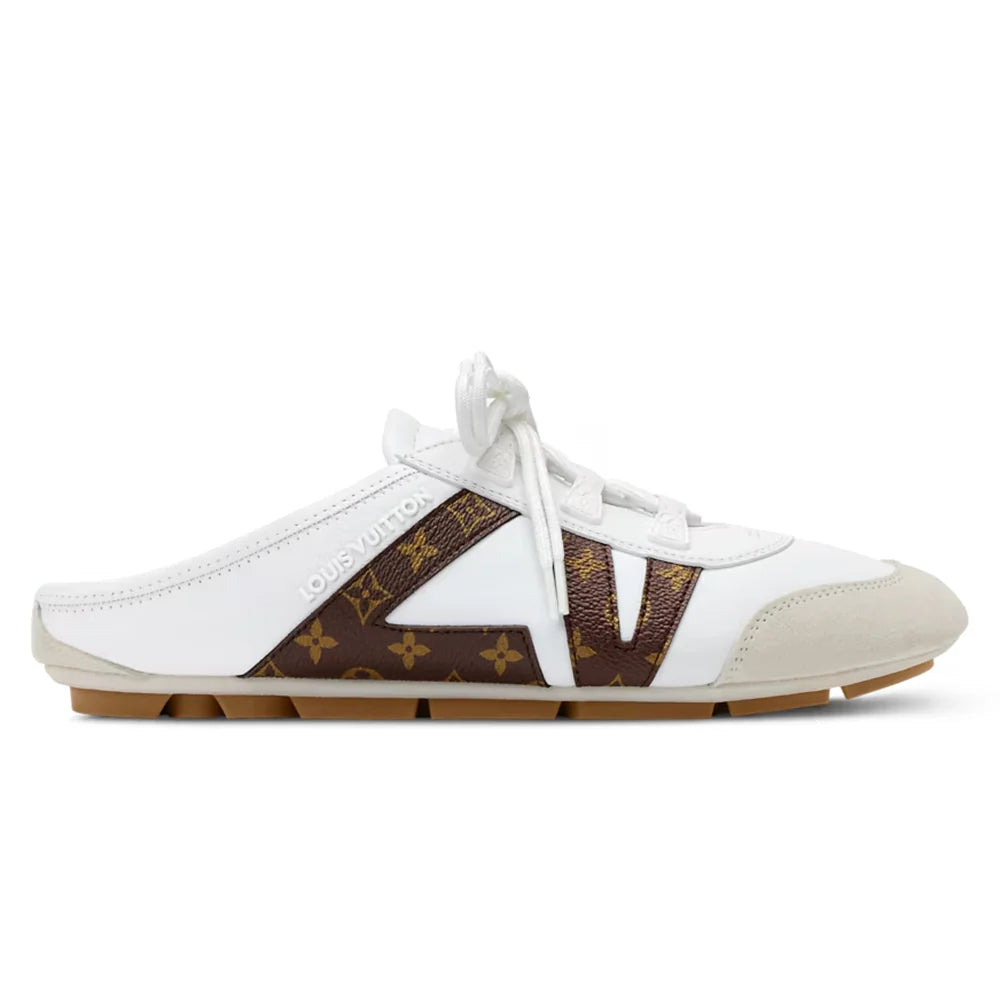 LV Sneakerina Open Back White