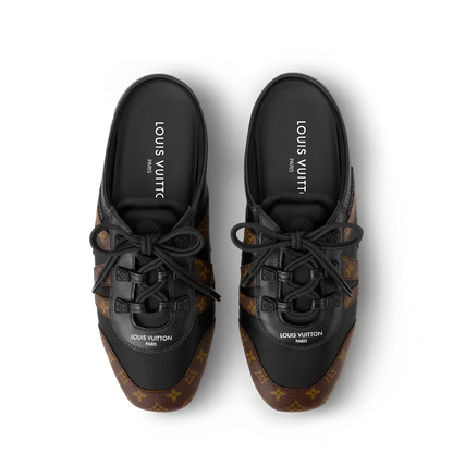 LV Sneakerina Open Back Black
