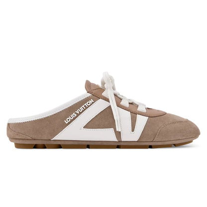 LV Sneakerina Open Back Hazelnut Brown