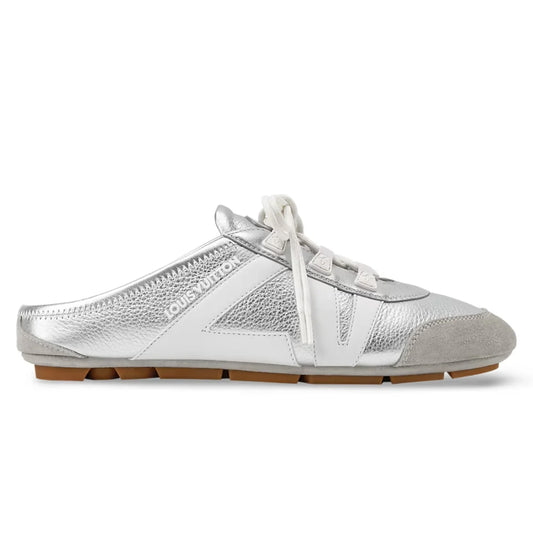 LV Sneakerina Open Back Silver