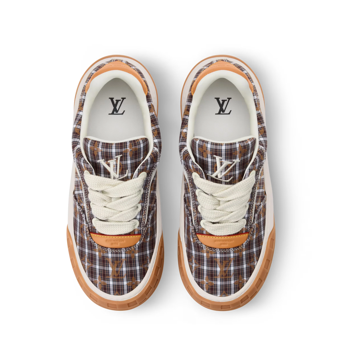 LV Tilted Sneaker Brown