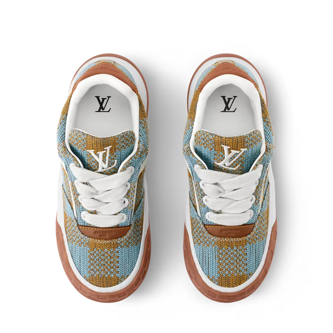 LV Tilted Sneaker Blue