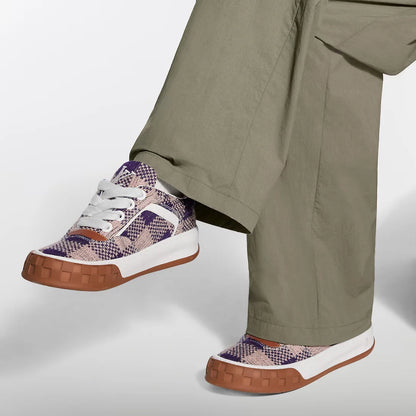 LV Tilted Sneaker Lilac Purple