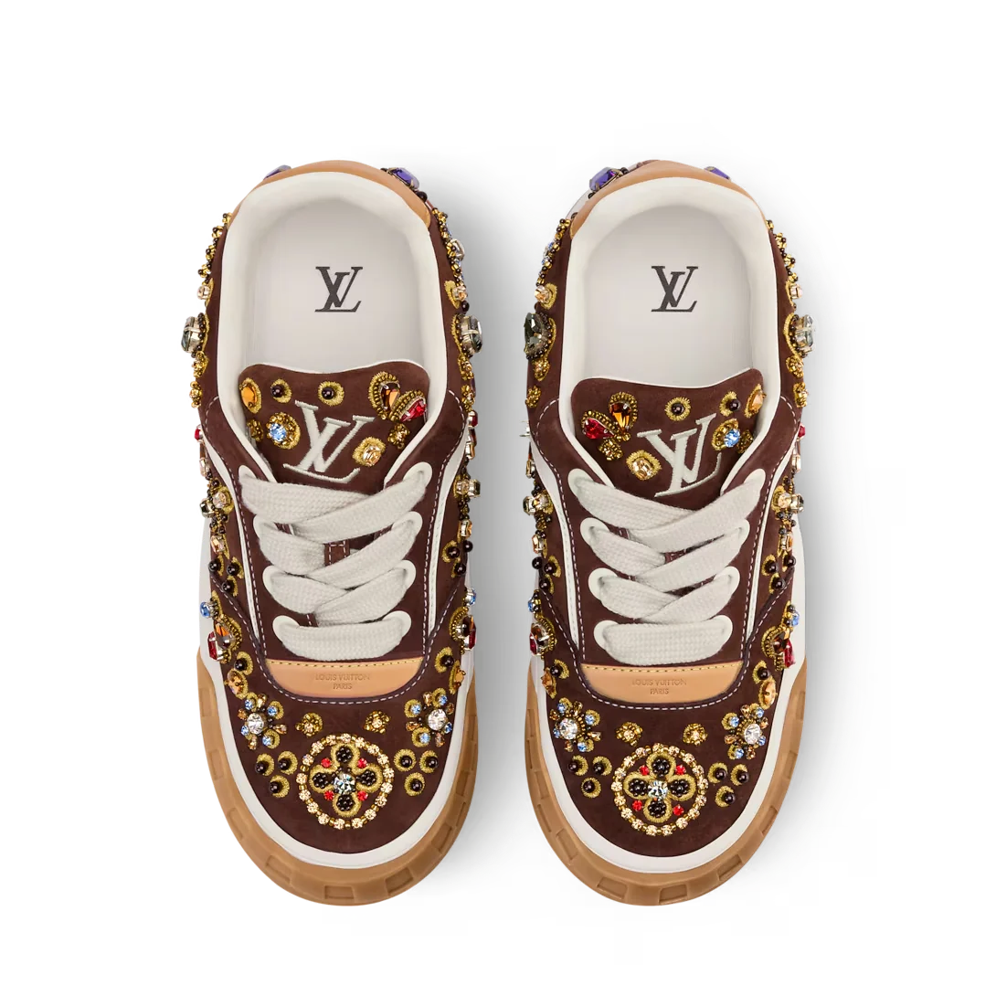 LV Tilted Sneaker Brown