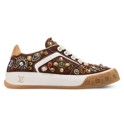 LV Tilted Sneaker Brown