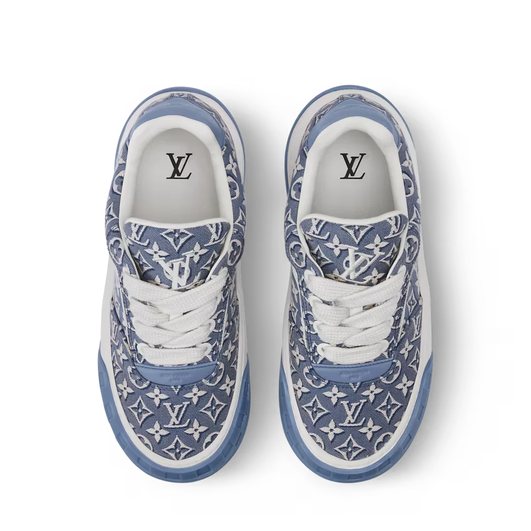 LV Tilted Sneaker Blue