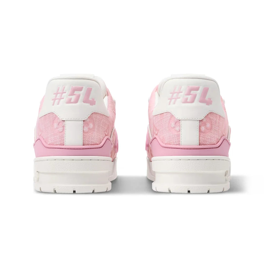 LV Trainer Pink Canvas