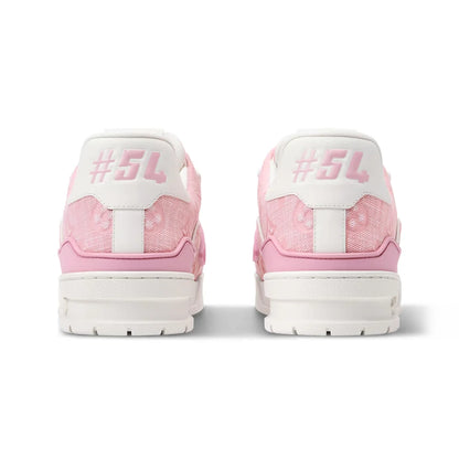 LV Trainer Pink Canvas