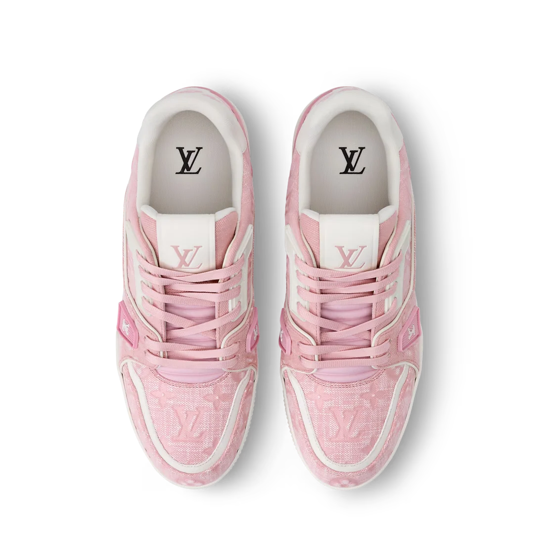 LV Trainer Pink Canvas