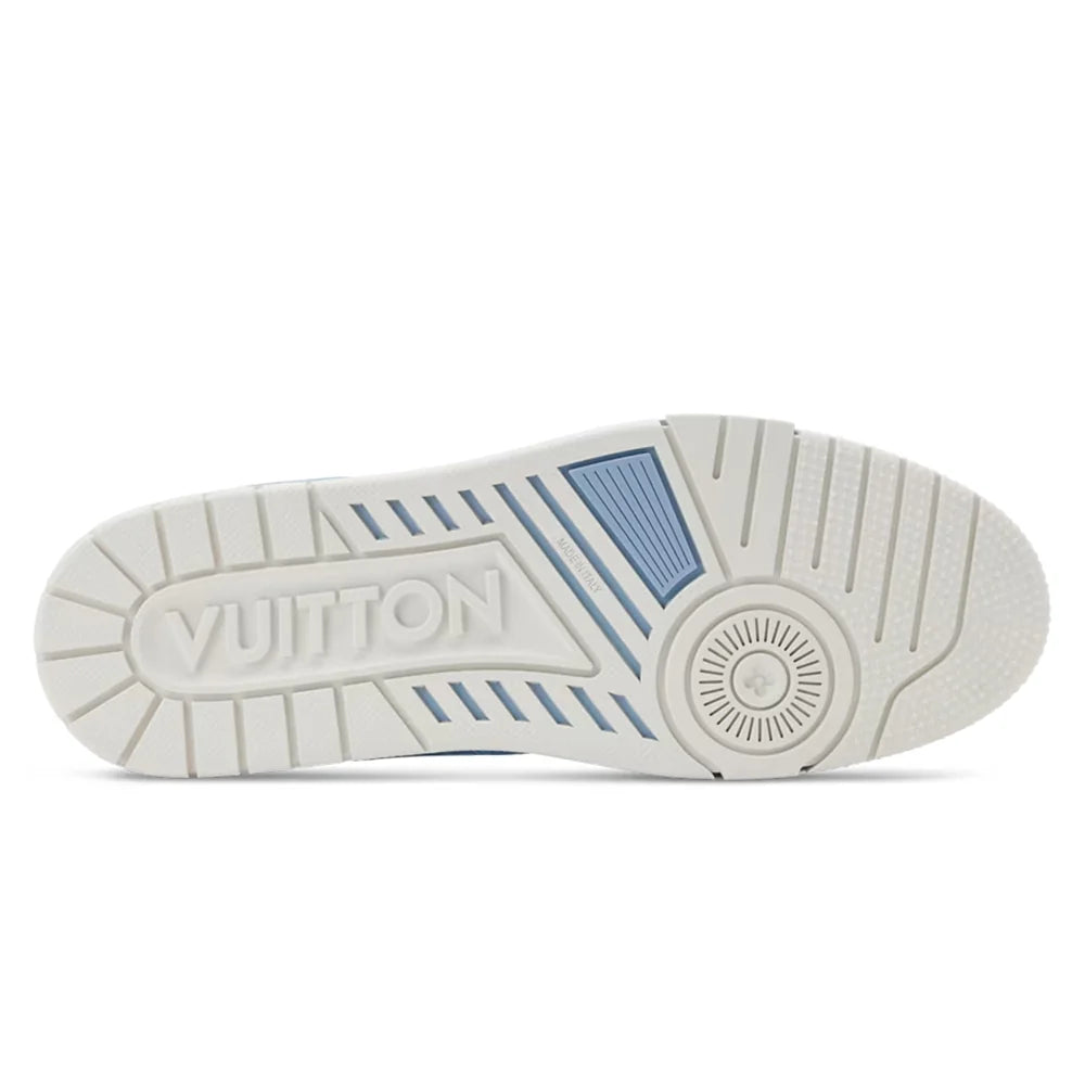 LV Trainer Blue Jacquard