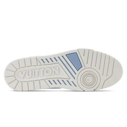 LV Trainer Blue Jacquard