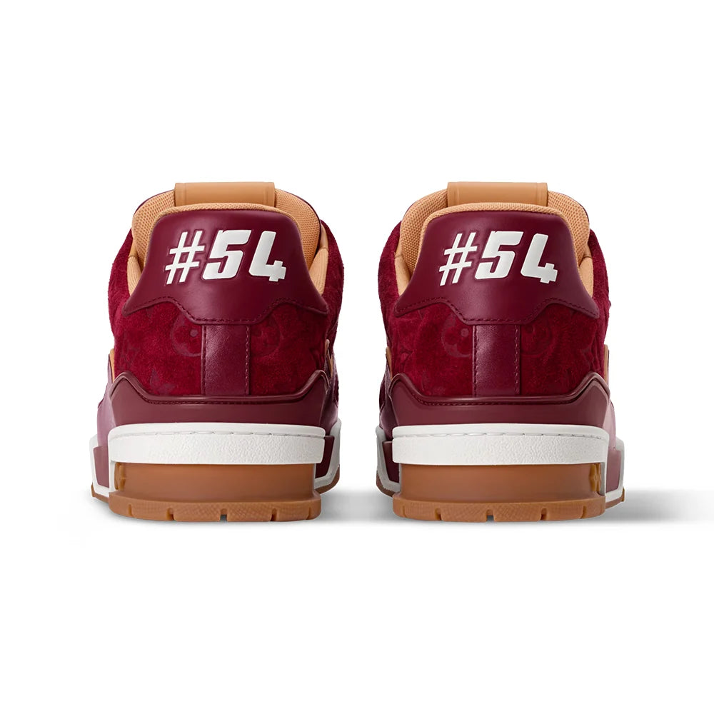 LV Trainer Bordeaux Red