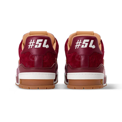 LV Trainer Bordeaux Red