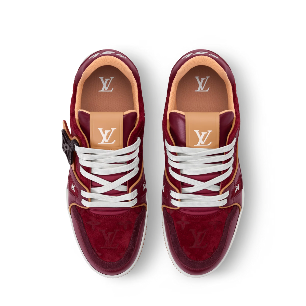 LV Trainer Bordeaux Red