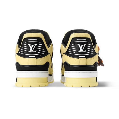 LV Trainer Yellow calf leather