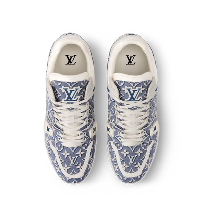 LV Trainer Sneaker Blue