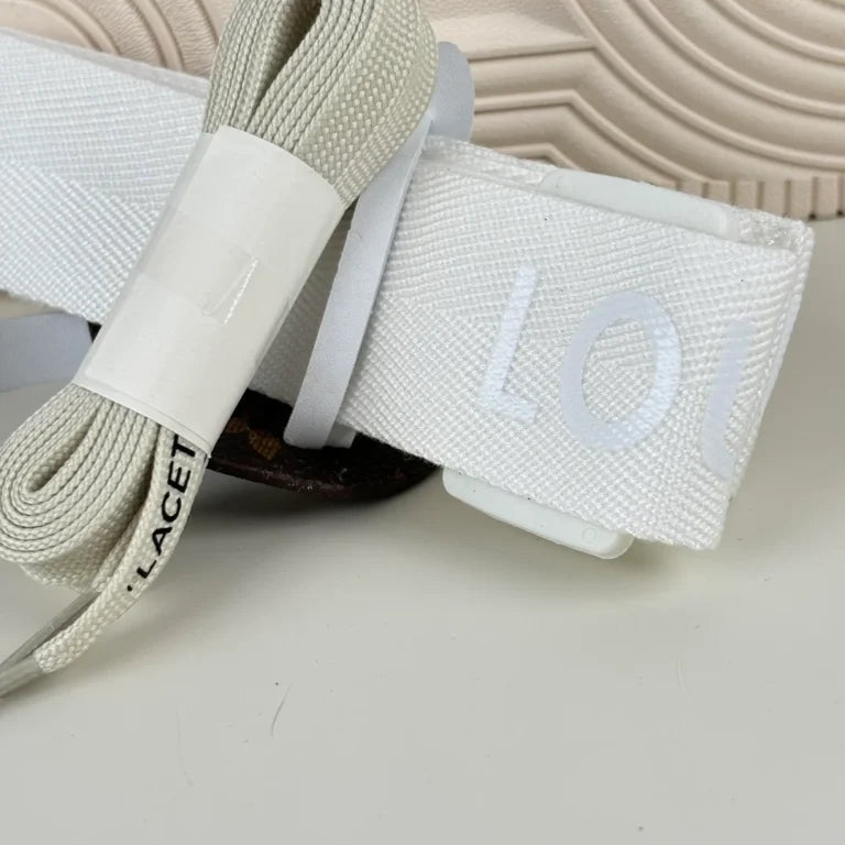 LV x Nike Air Force 1 Damier Brown/ White