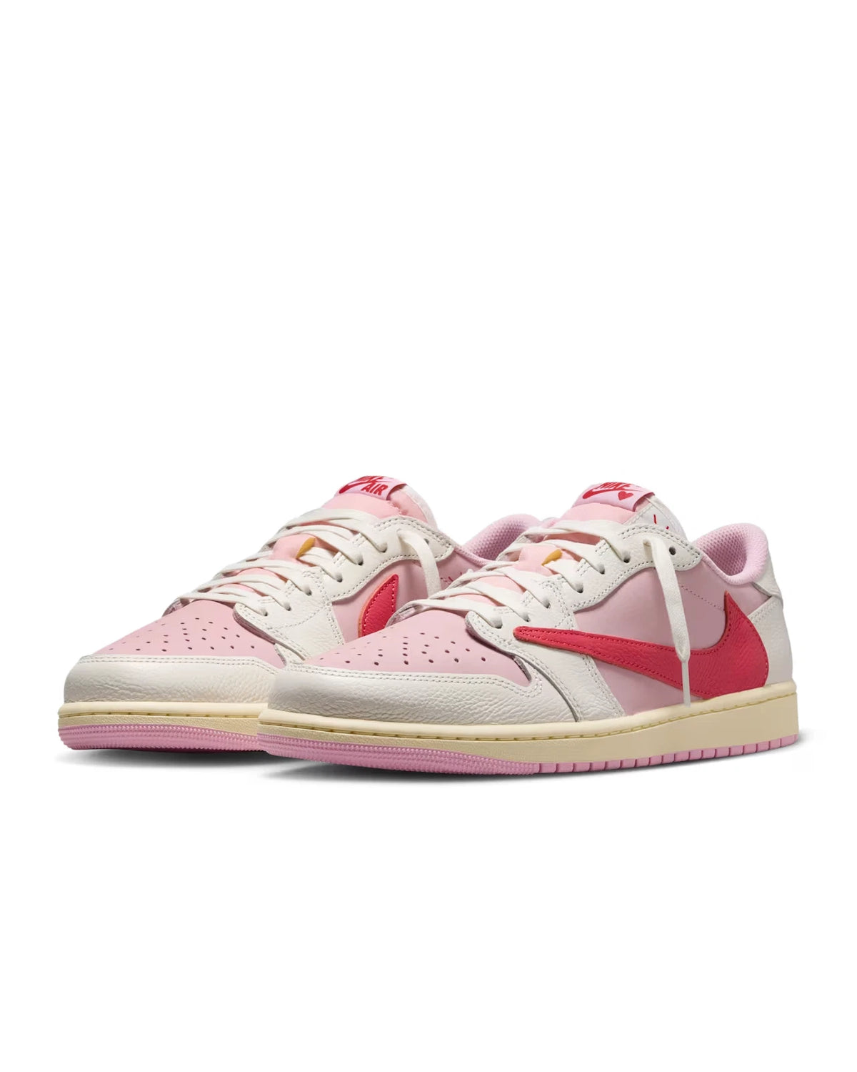 Travis Scott × Nike Air Jordan 1 Retro Low OG "Sail/T Pink"