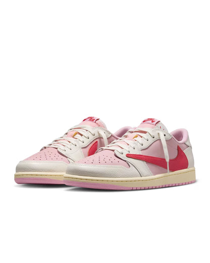 Travis Scott × Nike Air Jordan 1 Retro Low OG "Sail/T Pink"