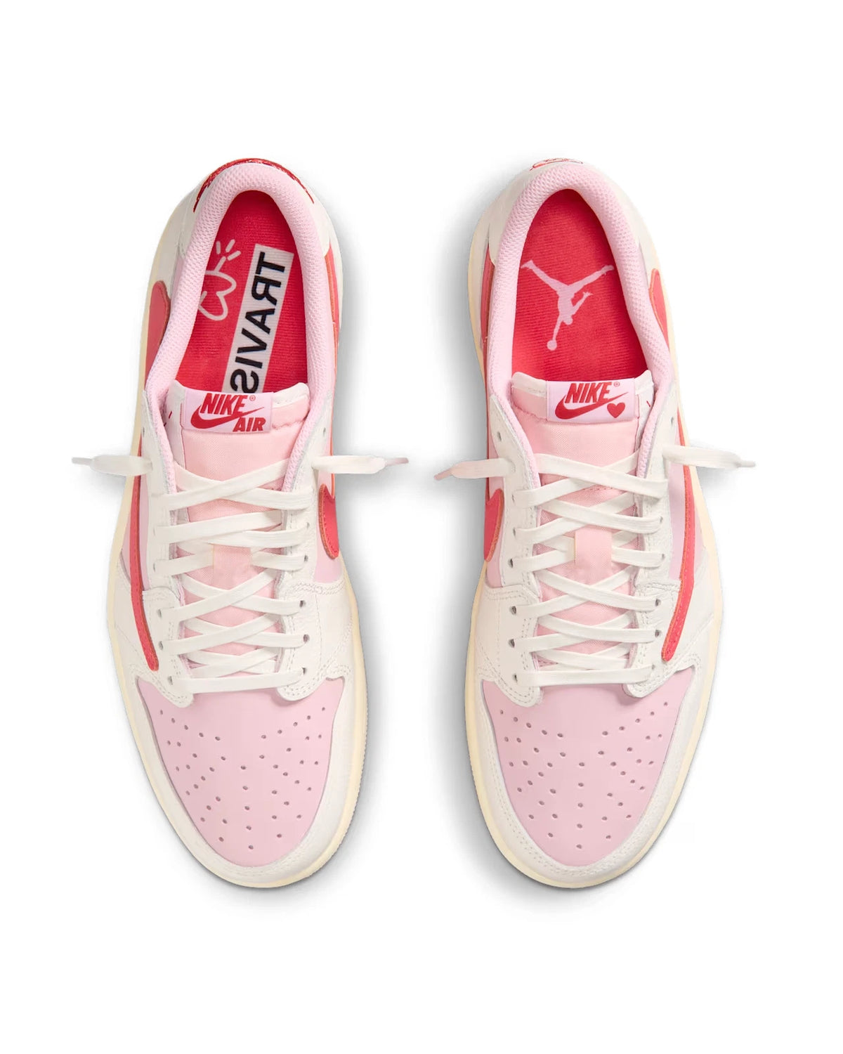 Travis Scott × Nike Air Jordan 1 Retro Low OG "Sail/T Pink"