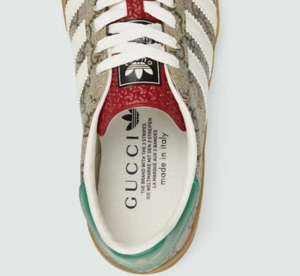 Adidas x Gucci Gazelle 'Beige GG Monogram'