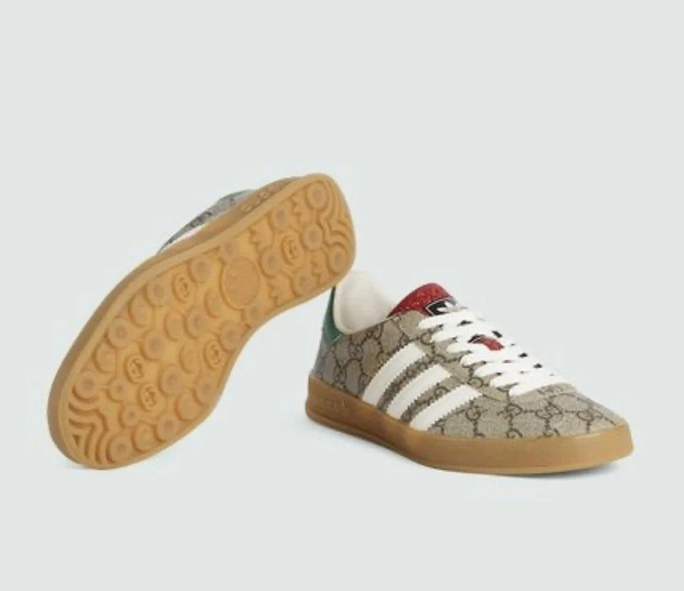 Adidas x Gucci Gazelle 'Beige GG Monogram'