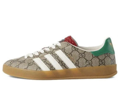 Adidas x Gucci Gazelle 'Beige GG Monogram'
