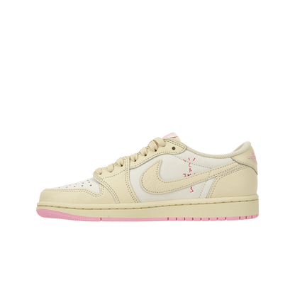 Travis Scott X Nike Air Jordan 1  Retro Low OG SP Muslin Shy Pink