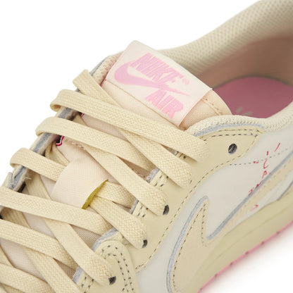Travis Scott X Nike Air Jordan 1  Retro Low OG SP Muslin Shy Pink