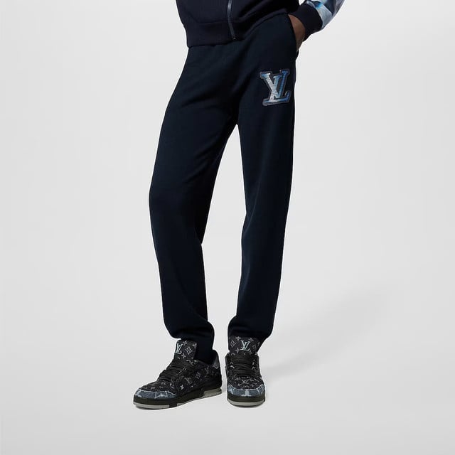 LV Sports Shoes Denim “Black”