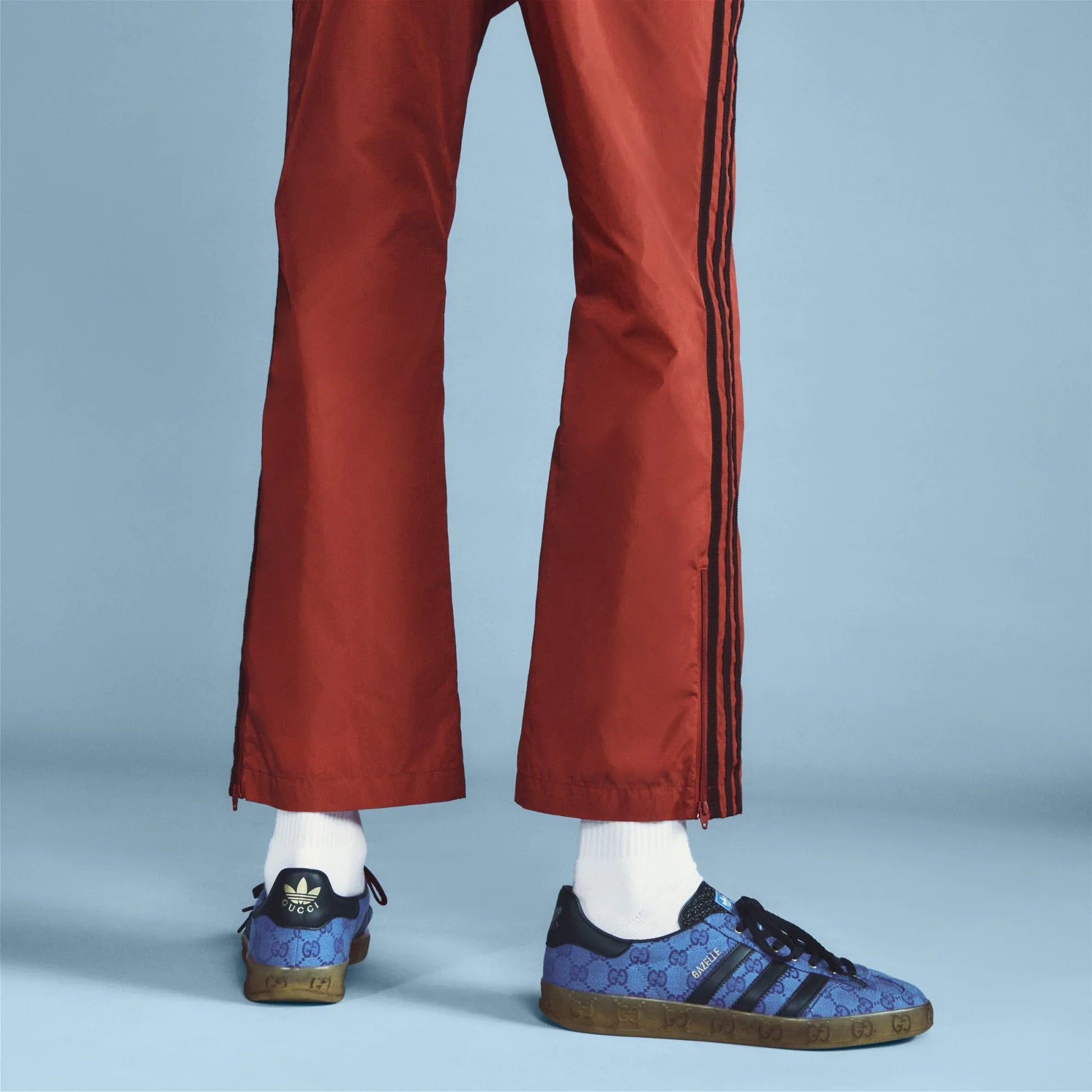 Adidas Gazelle x Gucci Blue GG Monogram