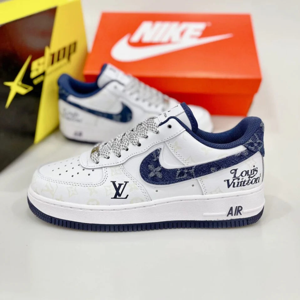 Nike Air Force 1 LV Denim White Navy