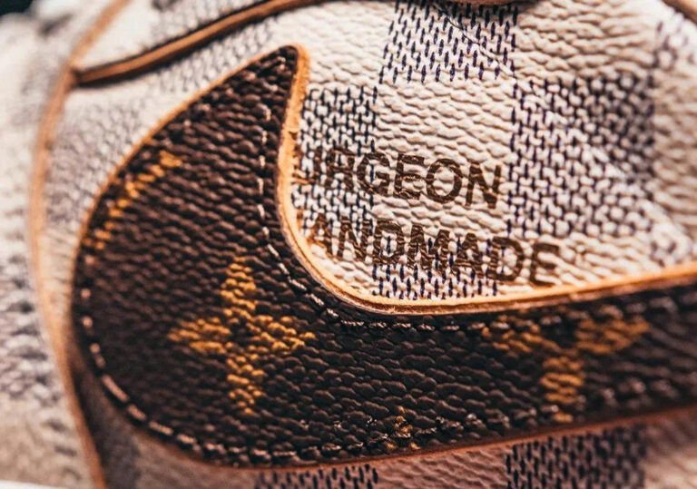 LV x Nike Air Jordan 1 Low “Damier & Monogram” (Custom)